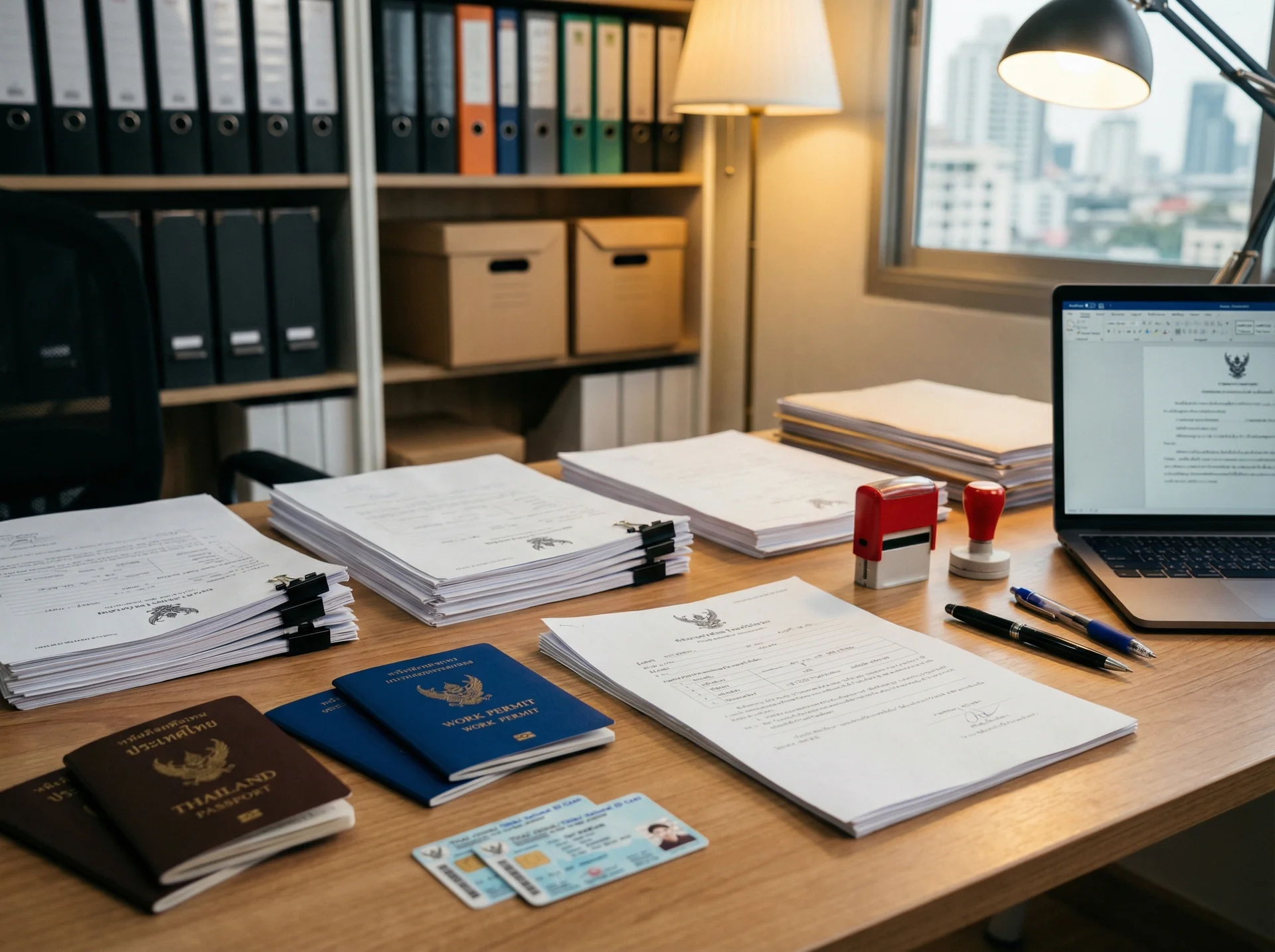บริการตรวจสอบเอกสารแรงงานต่างด้าว พาสปอร์ต ใบอนุญาตทำงาน