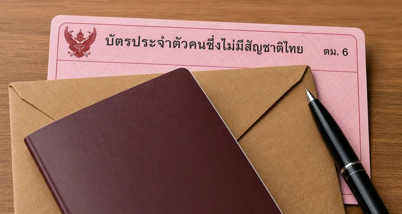 บัตรชมพู (บัตรประจำตัวคนต่างด้าว)