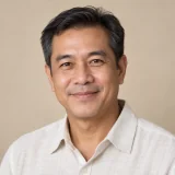 คุณปกรณ์ เจ้าของรีสอร์ตริมแม่น้ำโขง อำเภอเชียงแสน