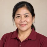 คุณสุภาพร เจ้าของลานรับซื้อข้าวโพด อำเภอขุนตาล