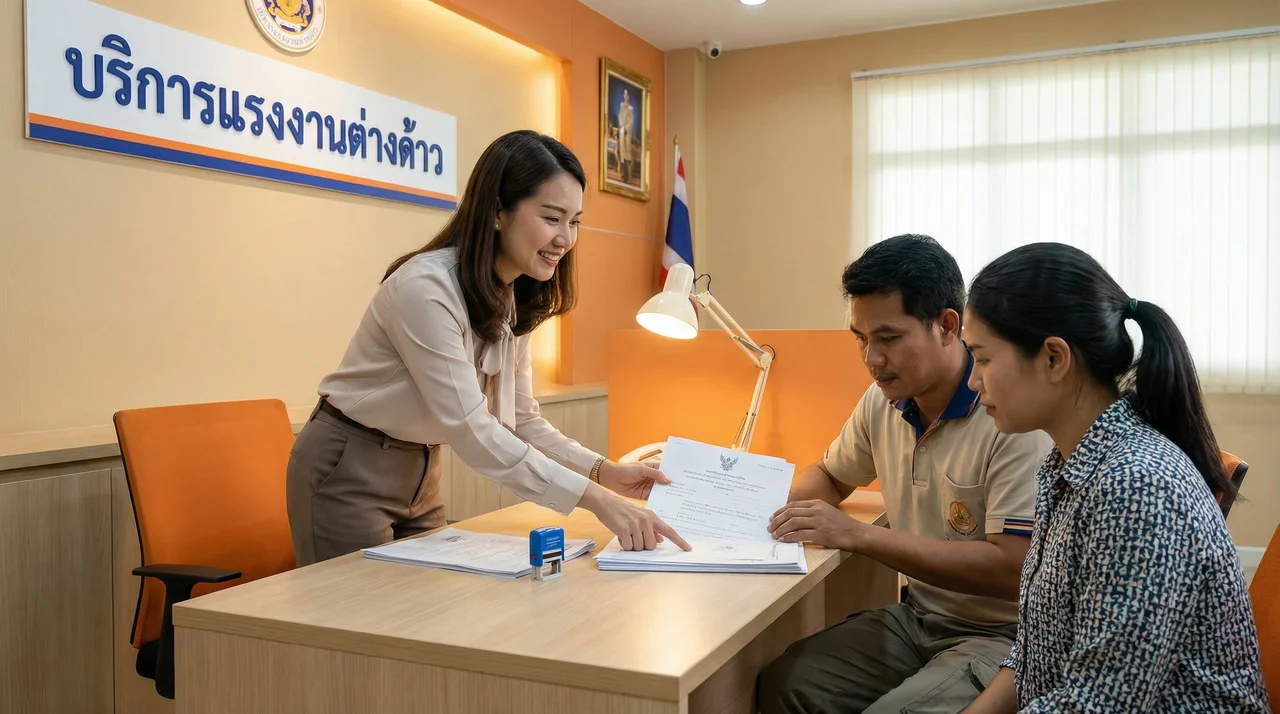 บริการขึ้นทะเบียนแรงงานต่างด้าว เชียงราย — ศิริมาส เซอร์วิส