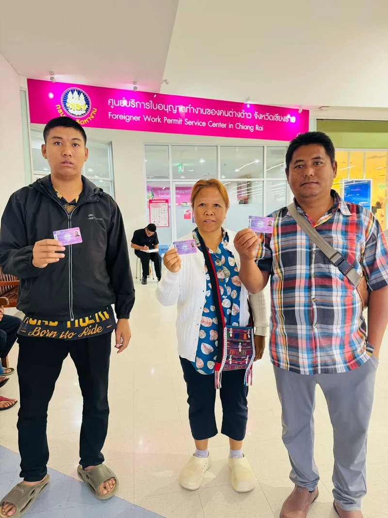 ถ่ายรูปใบอนุญาตทำงานแรงงานต่างด้าว เชียงราย 4