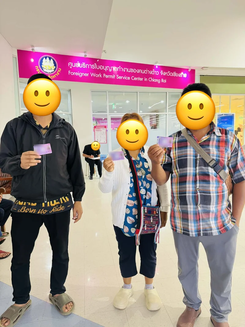 ถ่ายรูปใบอนุญาตทำงานแรงงานต่างด้าว เชียงใหม่ 8